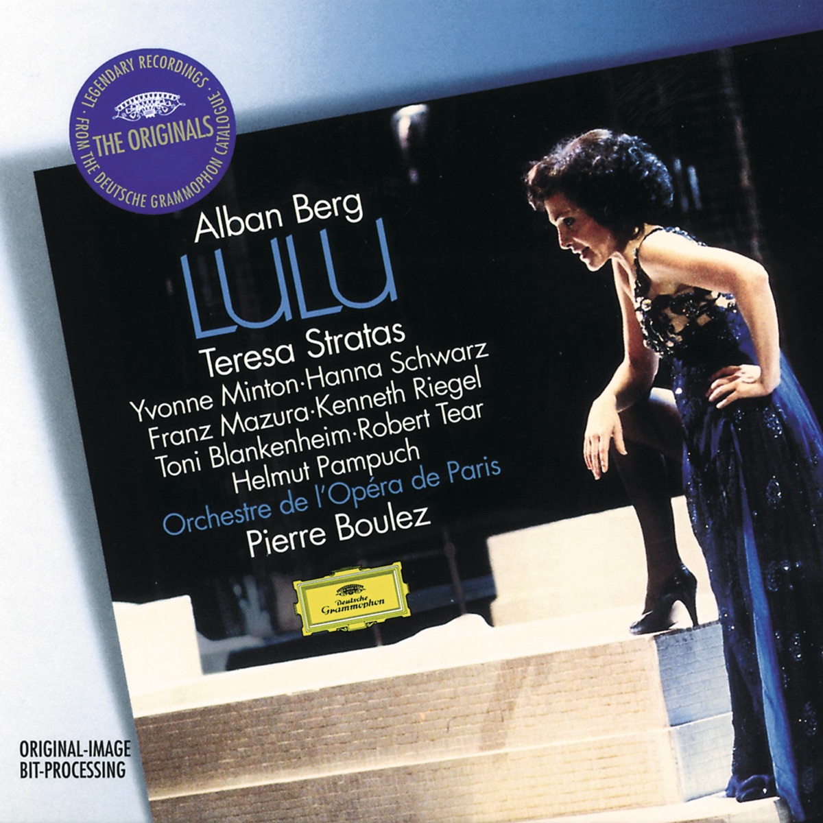 Berg: Lulu by Teresa Stratas, Paris Opera Orchestra & Pierre Boulez album cover
