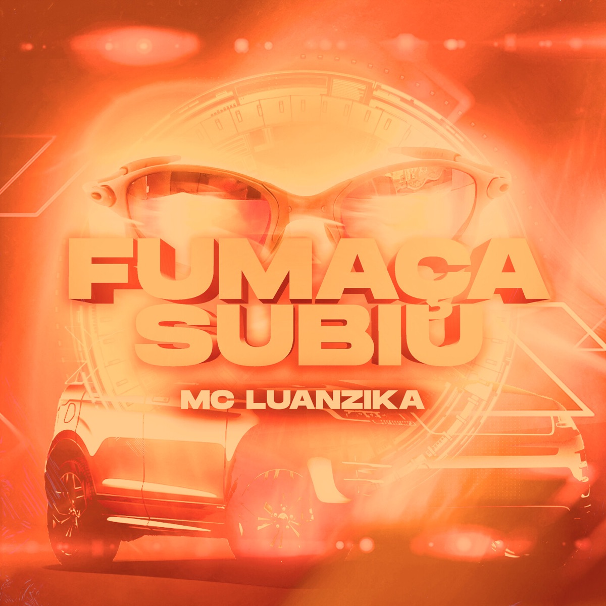 Fumaça Subiu - Single by Mc Luanzika album cover