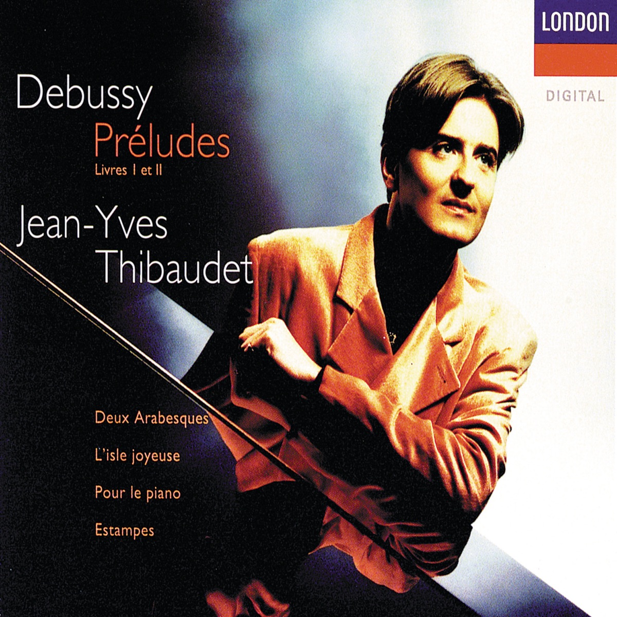 Debussy: Complete Works for Solo Piano, Vol. 1 by Jean-Yves Thibaudet album cover