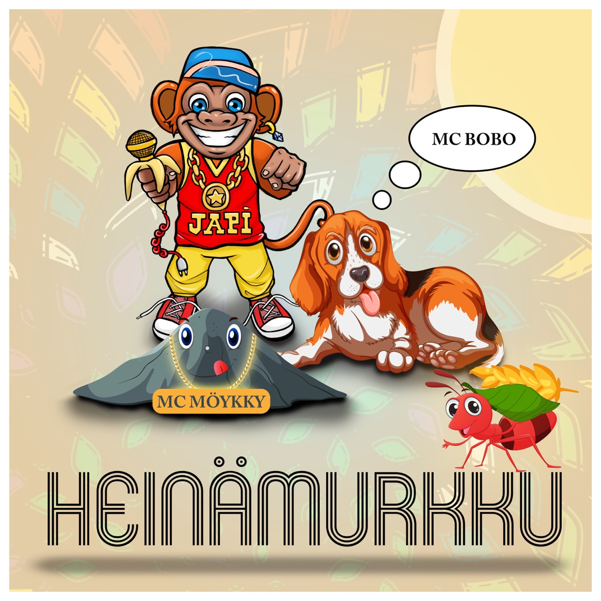 Heinämurkku (feat. MC Möykky & Mc Bobô) - Single by Japi Apina album cover