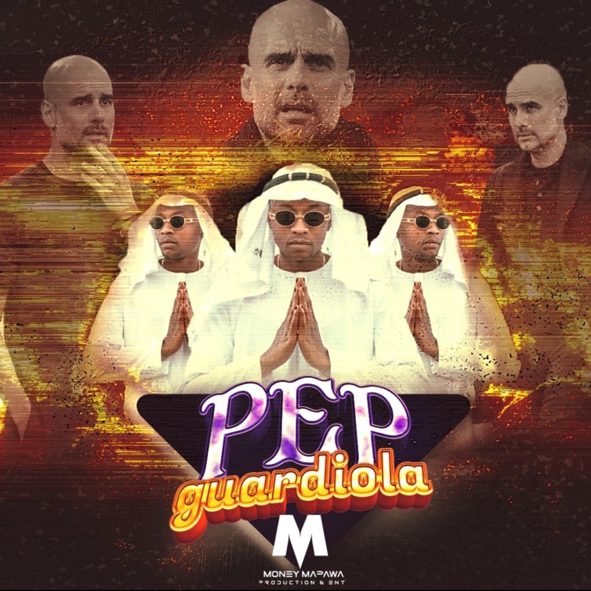 Pep Guardiola (feat. Sk1, Bkay & Slyza) - Single by Dj Mapawa album cover