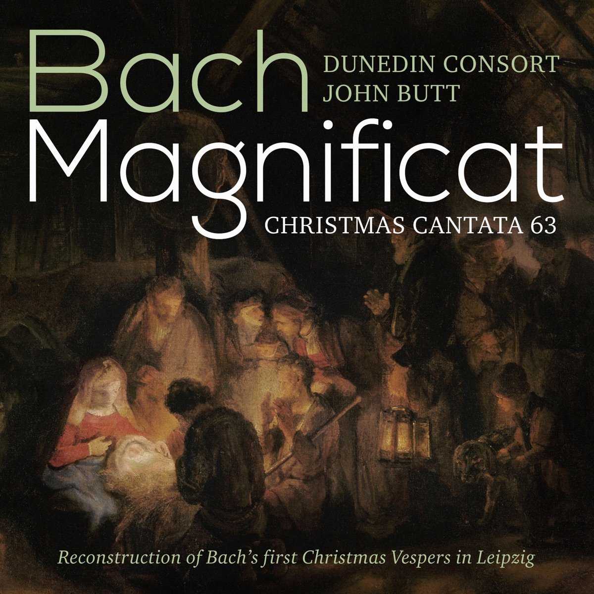 J.S. Bach: Magnificat & Christmas Cantata by Dunedin Consort & John Butt album cover