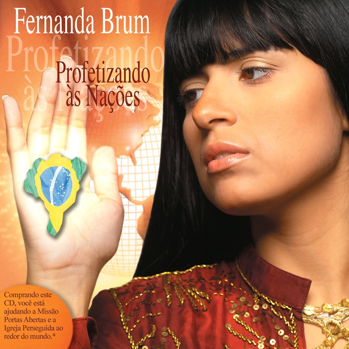 Profetizando Às Nações by Fernanda Brum album cover