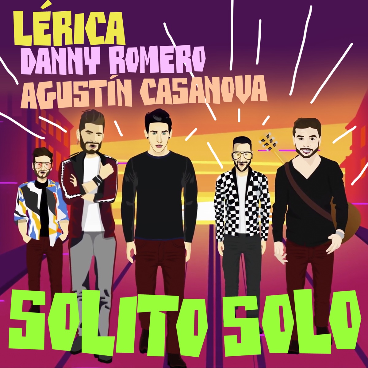 Solito Solo - Single by Lérica, Danny Romero & Agustín Casanova album cover