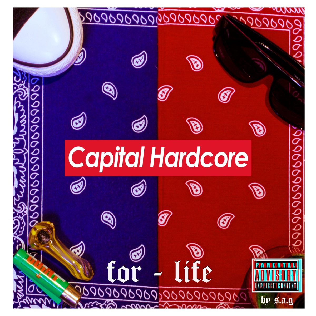 For Life (feat. Straight G! CPT) - EP by Capital Hardcore album cover