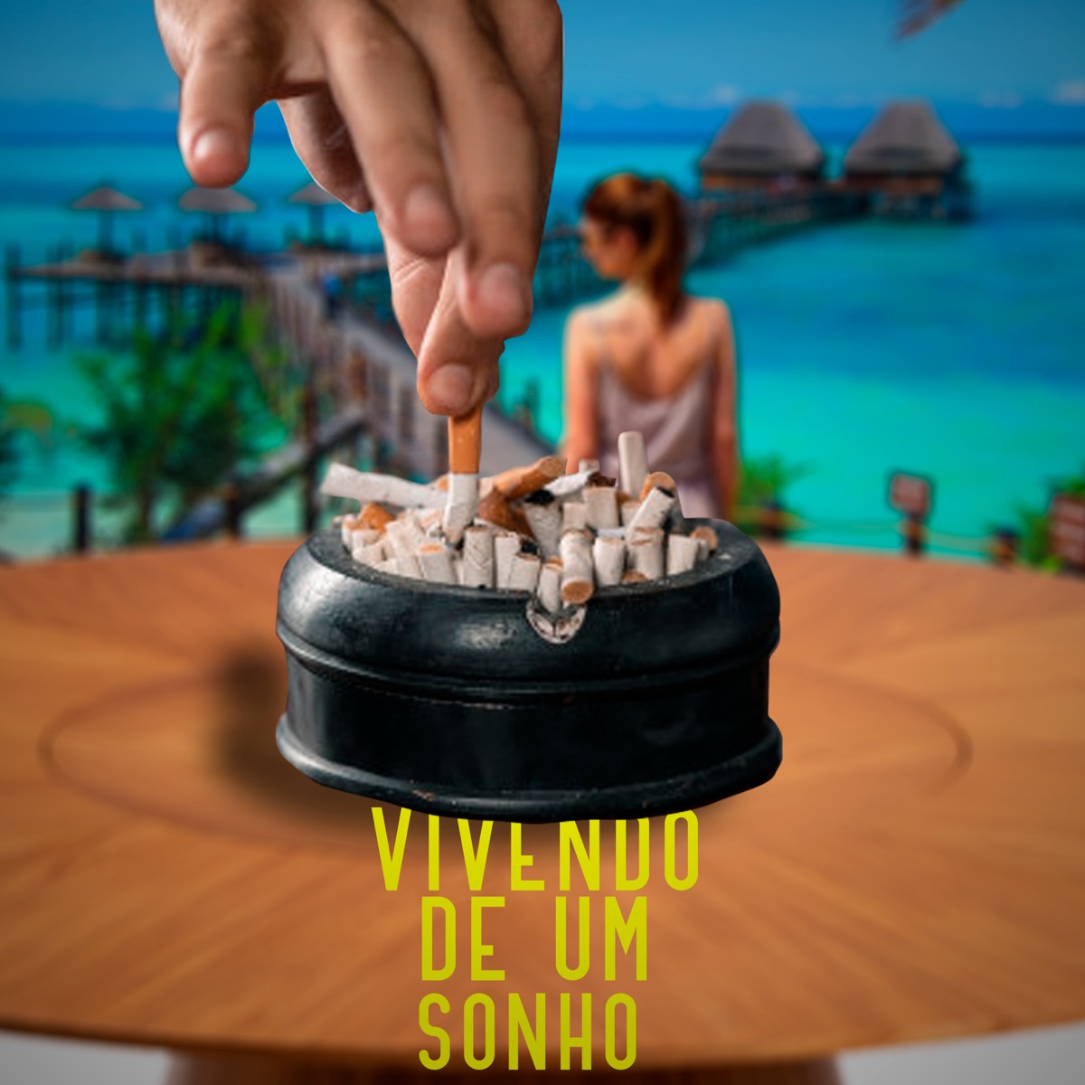 Vivendo de um Sonho - Single by Charlie Mix album cover