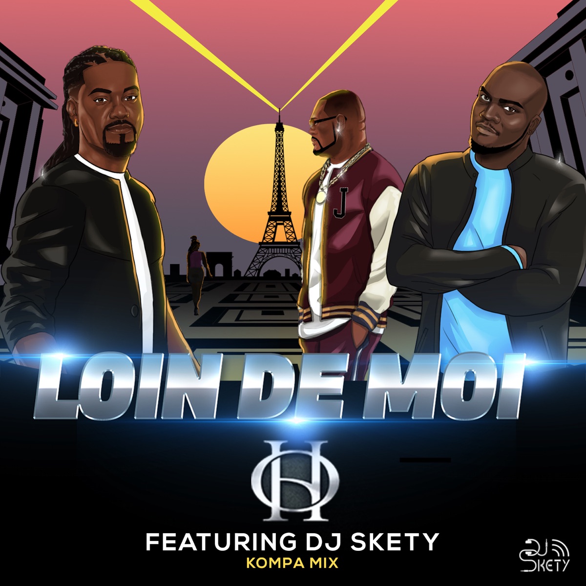 Loin de Moi (Kompa mix) - Single [feat. DJ Skety] - Single by Original H album cover