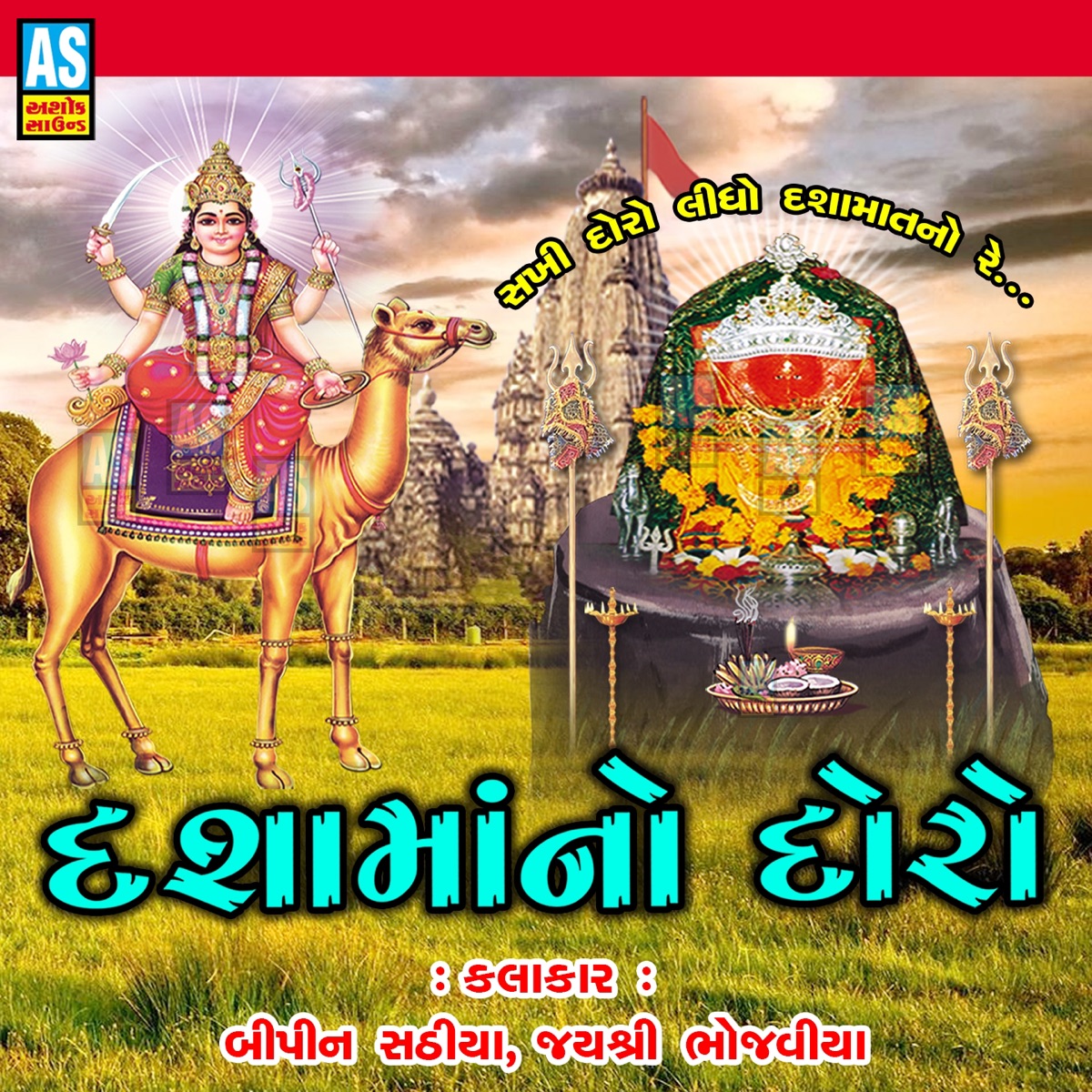Dasha Maa No Doro - Single by Bipin Sathiya & Jayshree Bhojaviya album cover