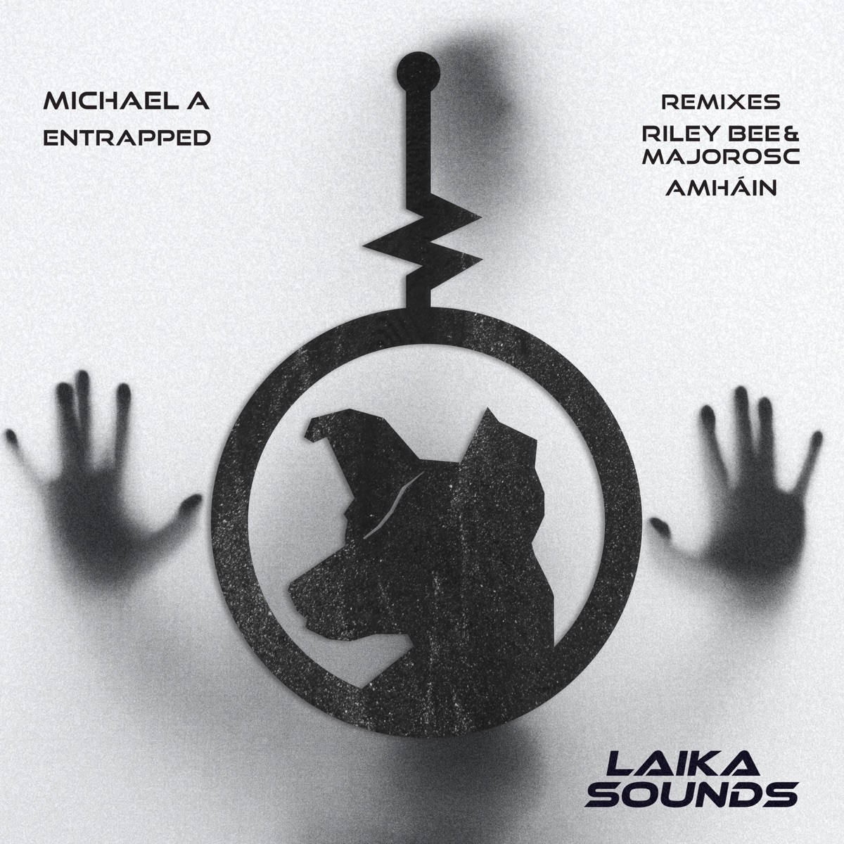 Entrapped - Single by Michael A & Amháin album cover