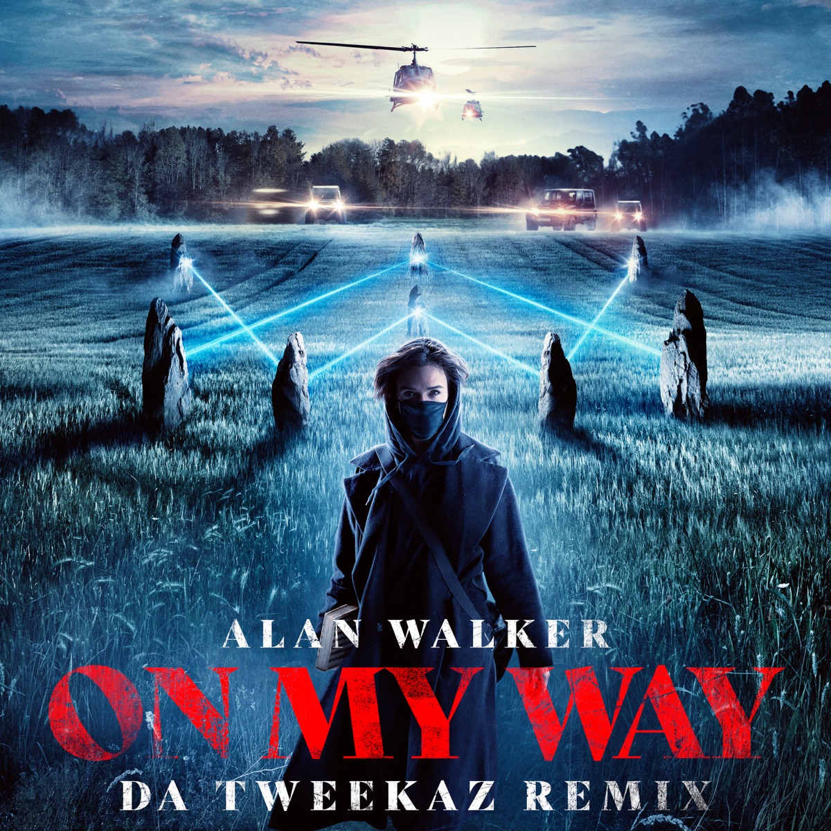On My Way (Da Tweekaz Remix) - Single by Alan Walker, Sabrina Carpenter & Farruko album cover artwork