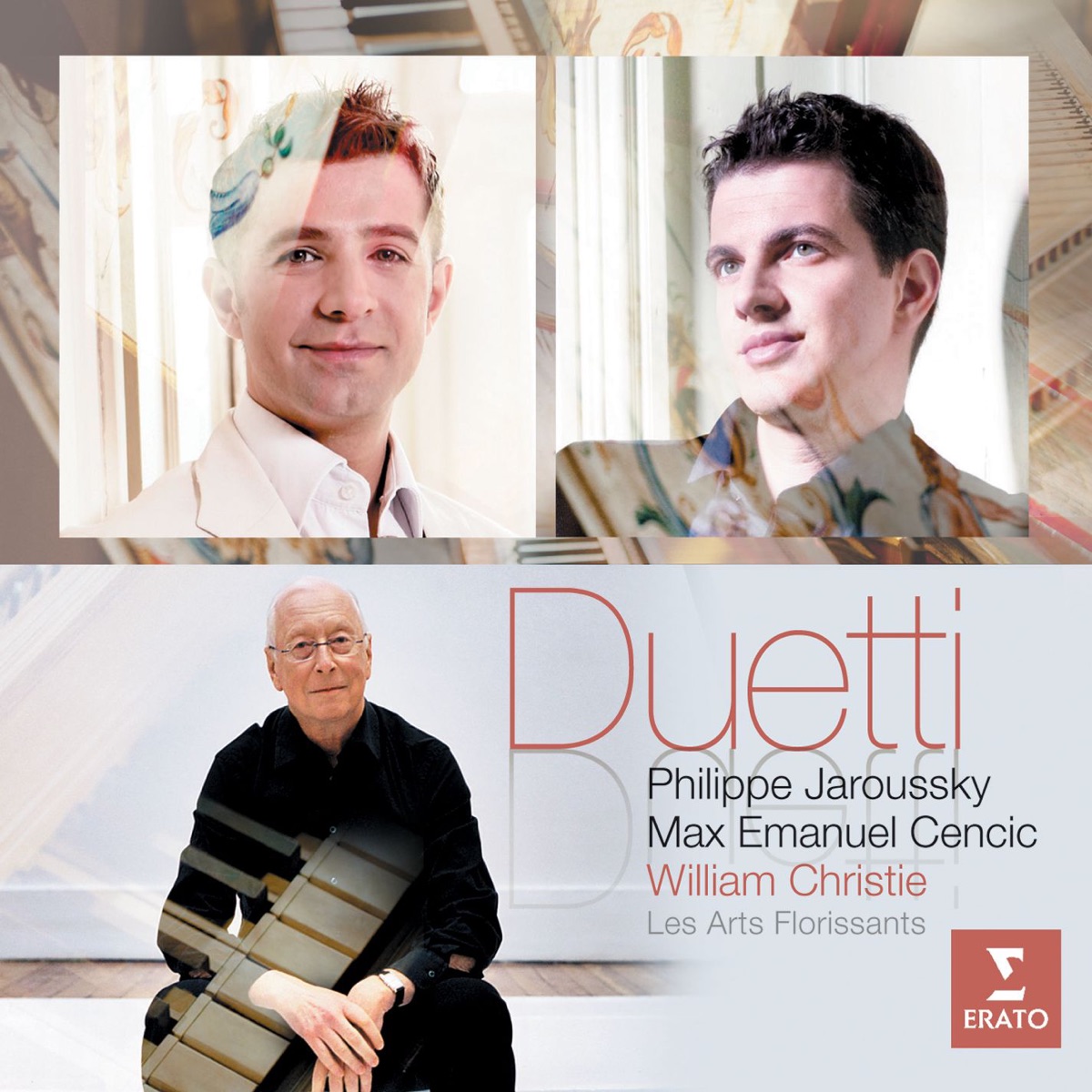 Duetti by Les Arts Florissants, Max Emanuel Cencic & William Christie album cover