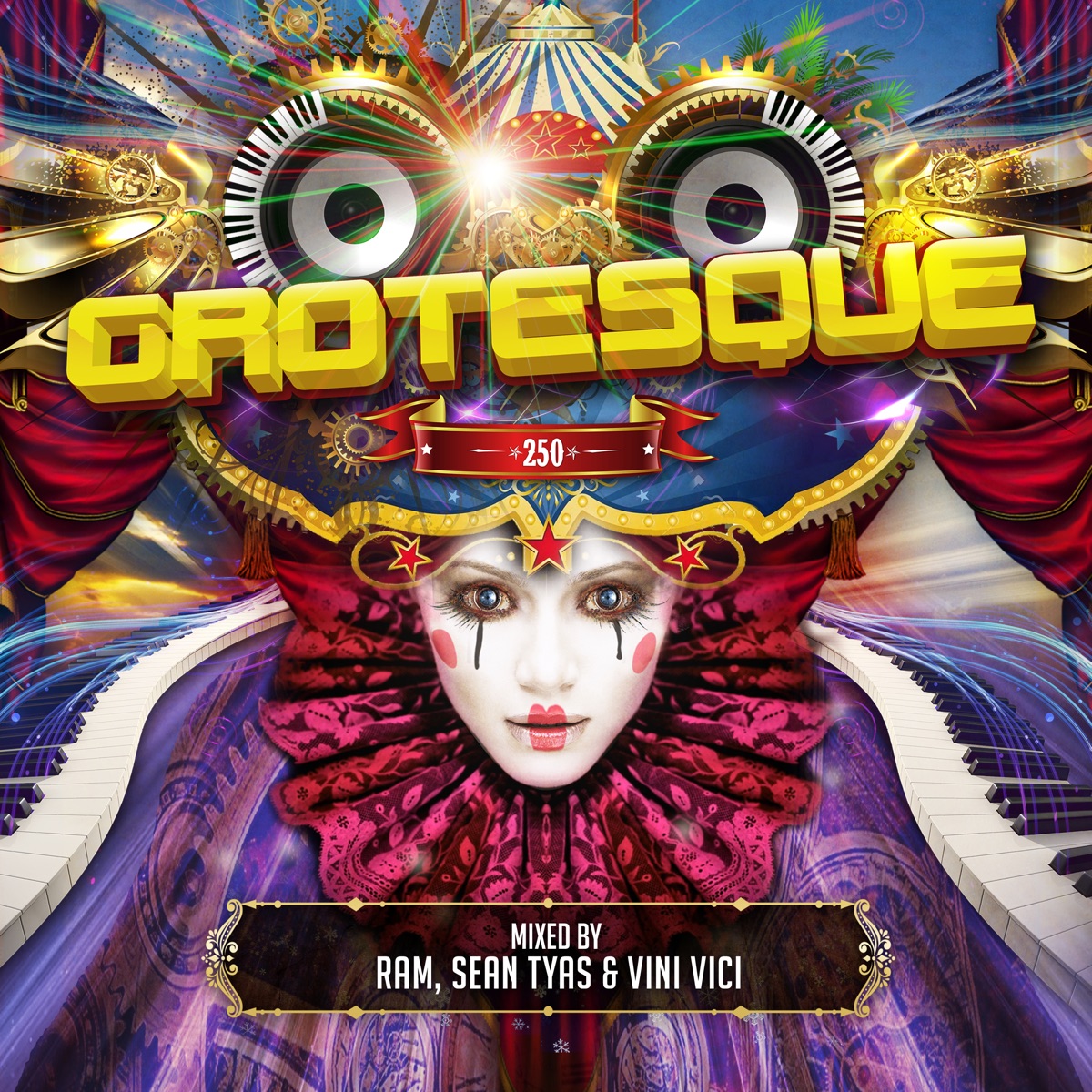 Grotesque 250 by RAM, Sean Tyas & Vini Vici album cover