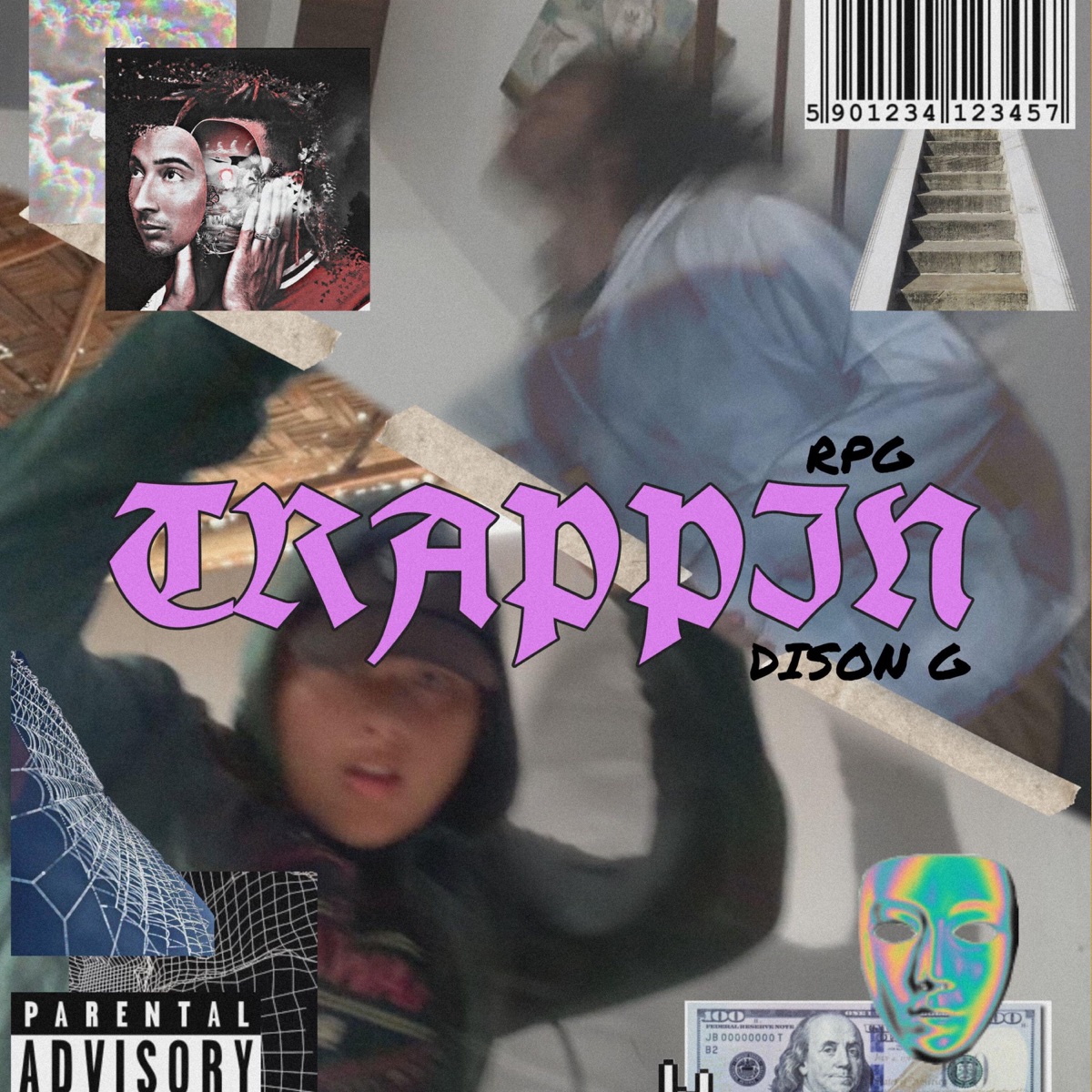 Trappin DISON G (feat. RPG) - Single by DISON G album cover