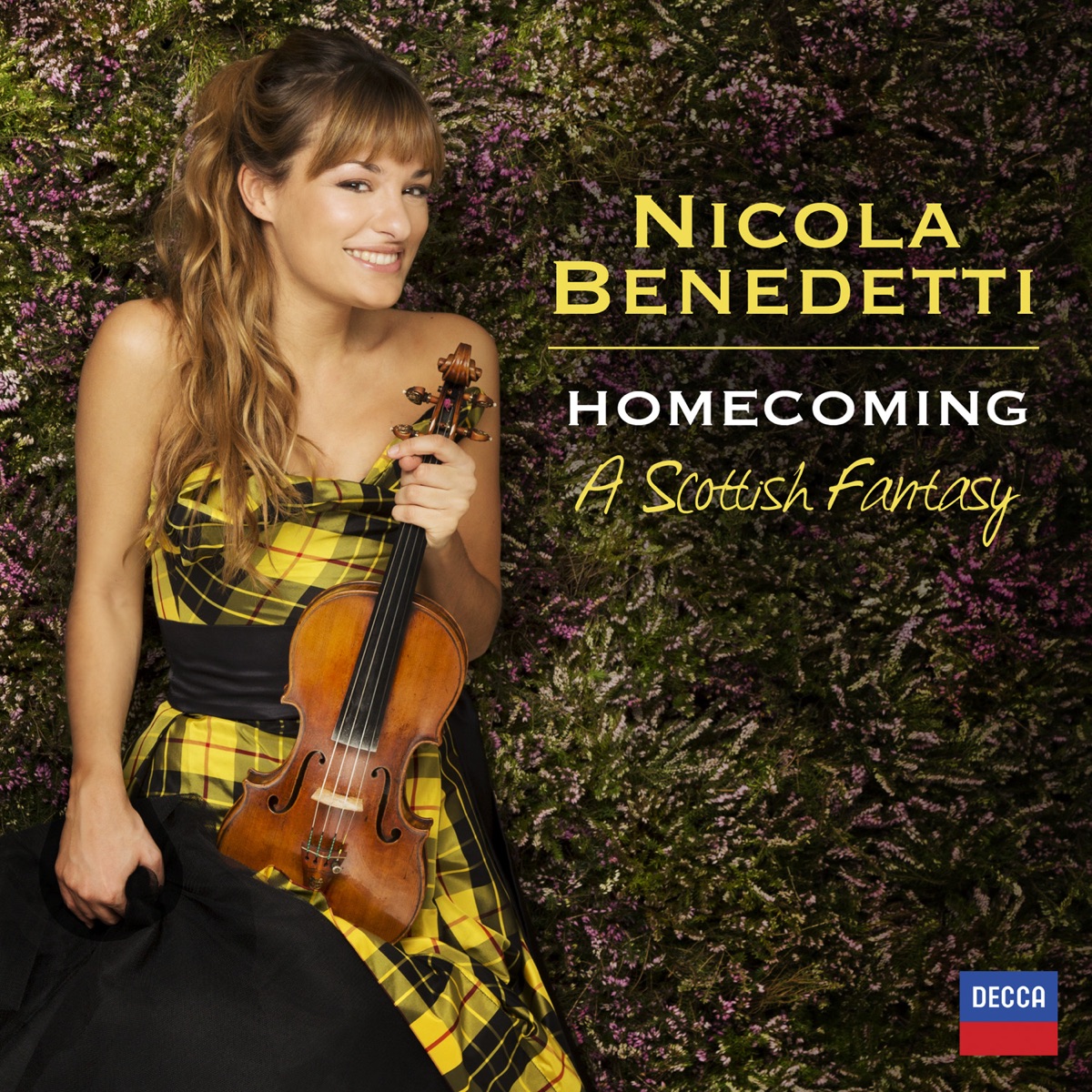 Homecoming - A Scottish Fantasy by Nicola Benedetti, Rory Macdonald & BBC Scottish Symphony Orchestra album cover