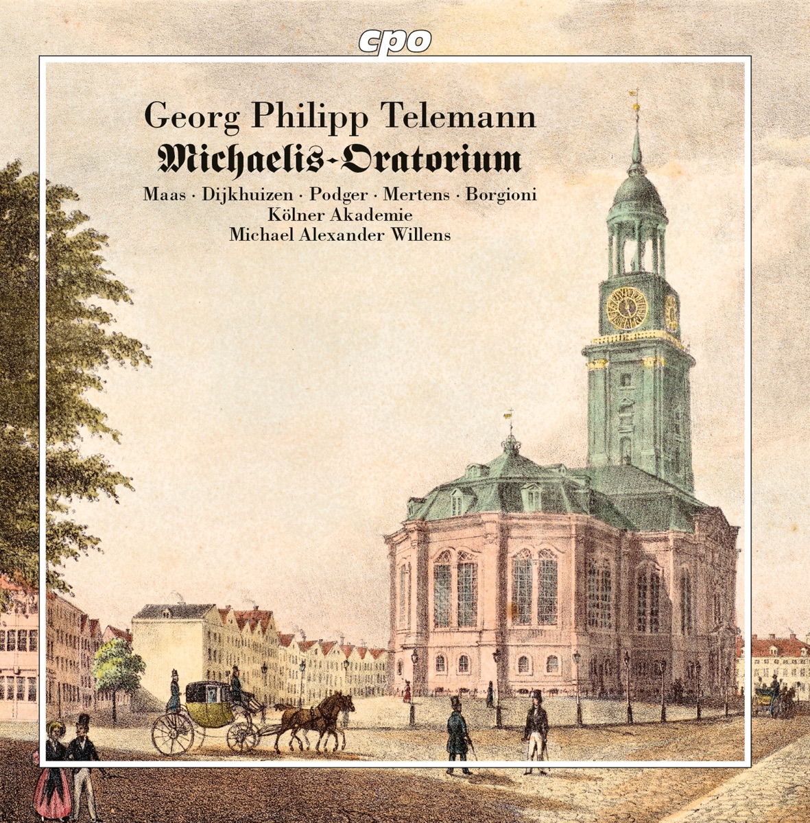Telemann: Komm wieder, Herr, zu der Menge der Tausenden in Israel, TWV 2:12 by Die Kölner Akademie, Michael Alexander Willens, Klaus Mertens, Chor der Kölner Akademie, Julian Podger, Mauro Borgioni, Rahel Maas & Marian Dijkhuizen album cover