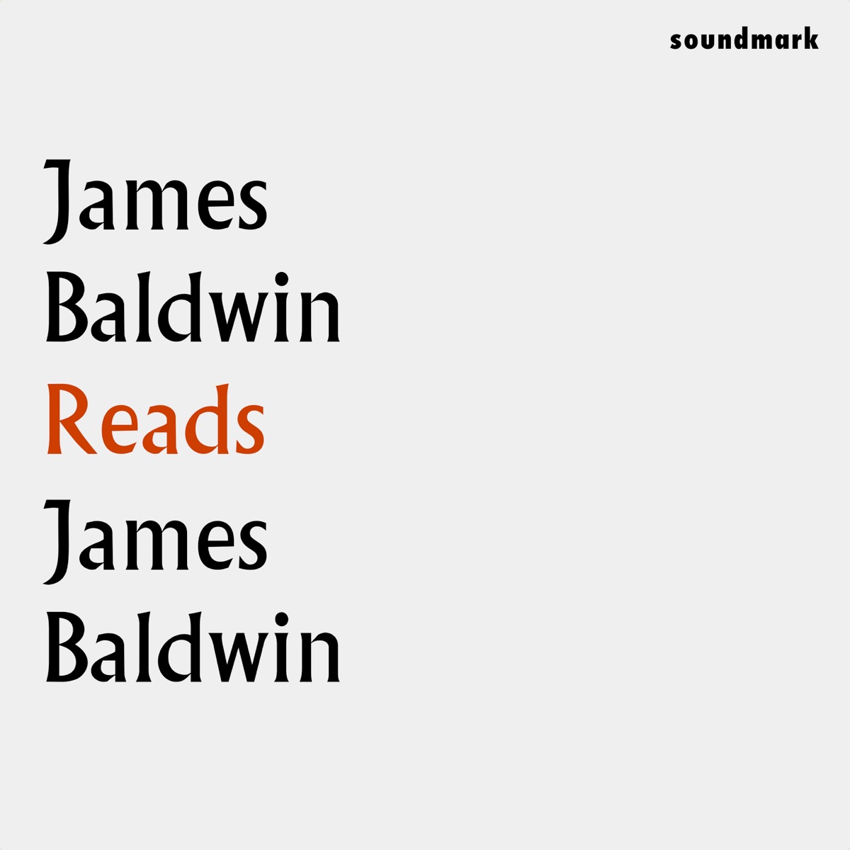 James Baldwin Reads James Baldwin by James Baldwin album cover