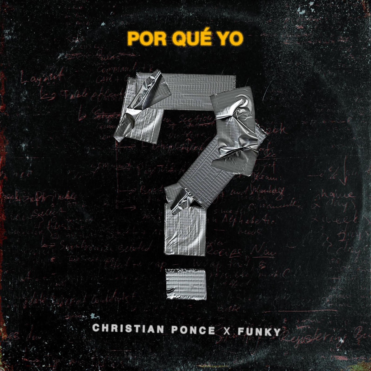 Por Qué Yo - Single by Christian Ponce & Funky album cover