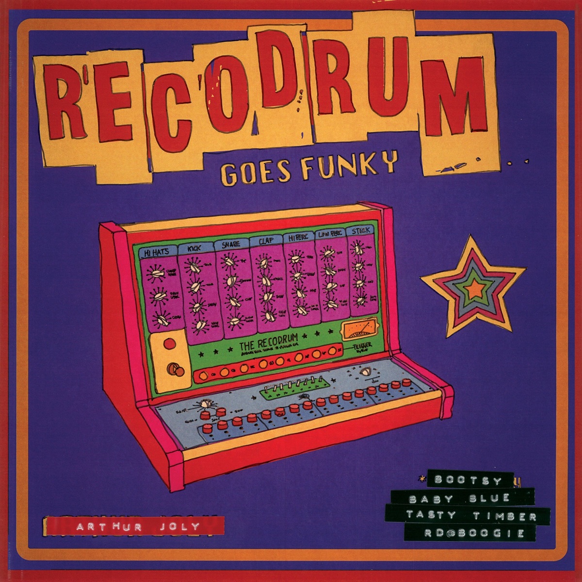 Recodrum Goes Funky - EP by Arthur Joly album cover