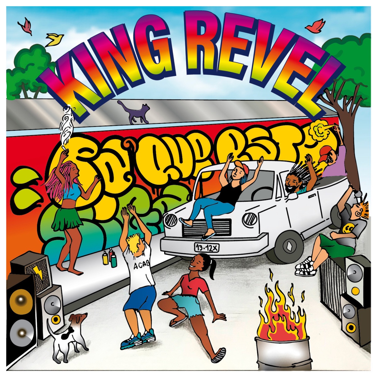 Pa Que Esto Siga - Single by King Revel album cover