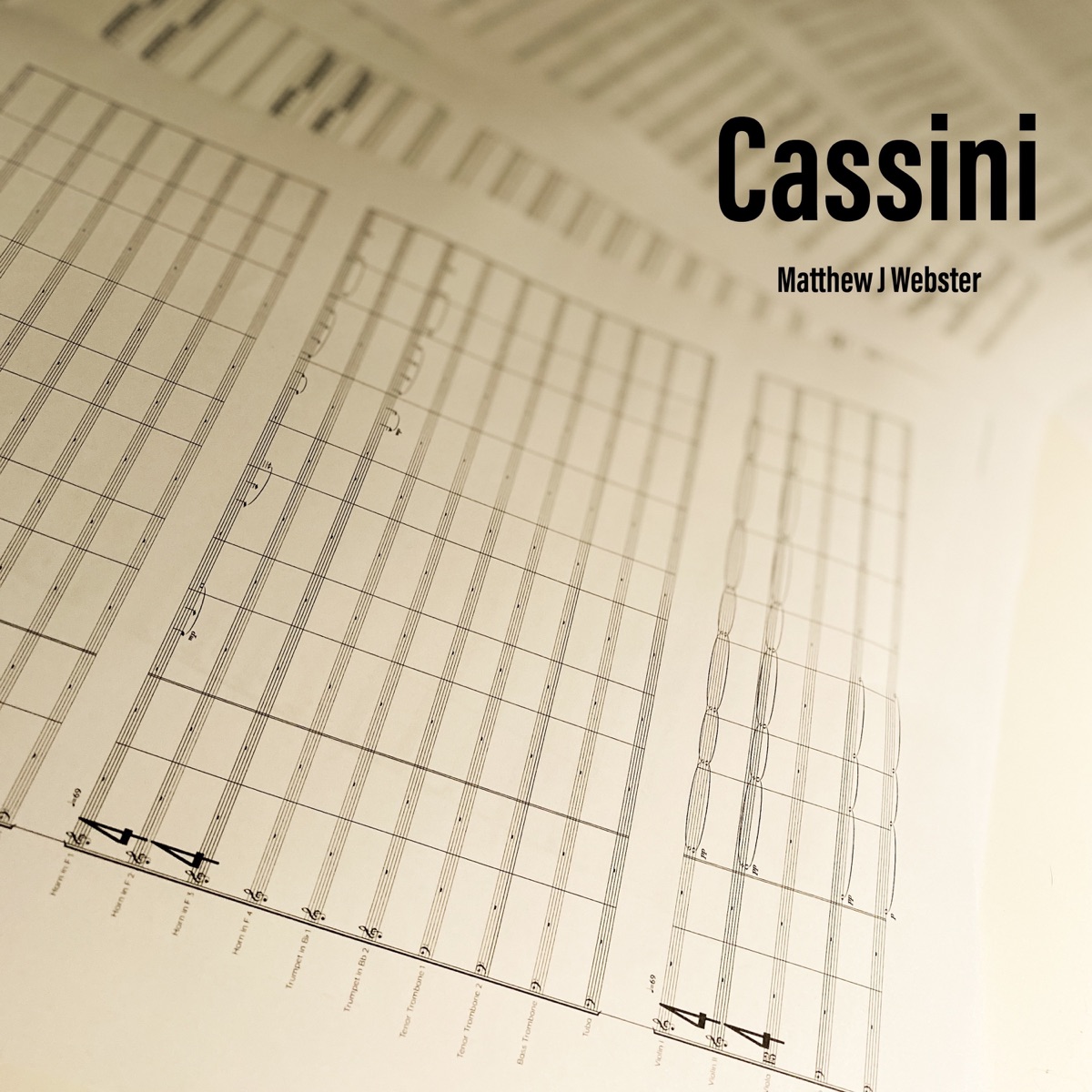 Cassini - Single by Matthew J Webster album cover