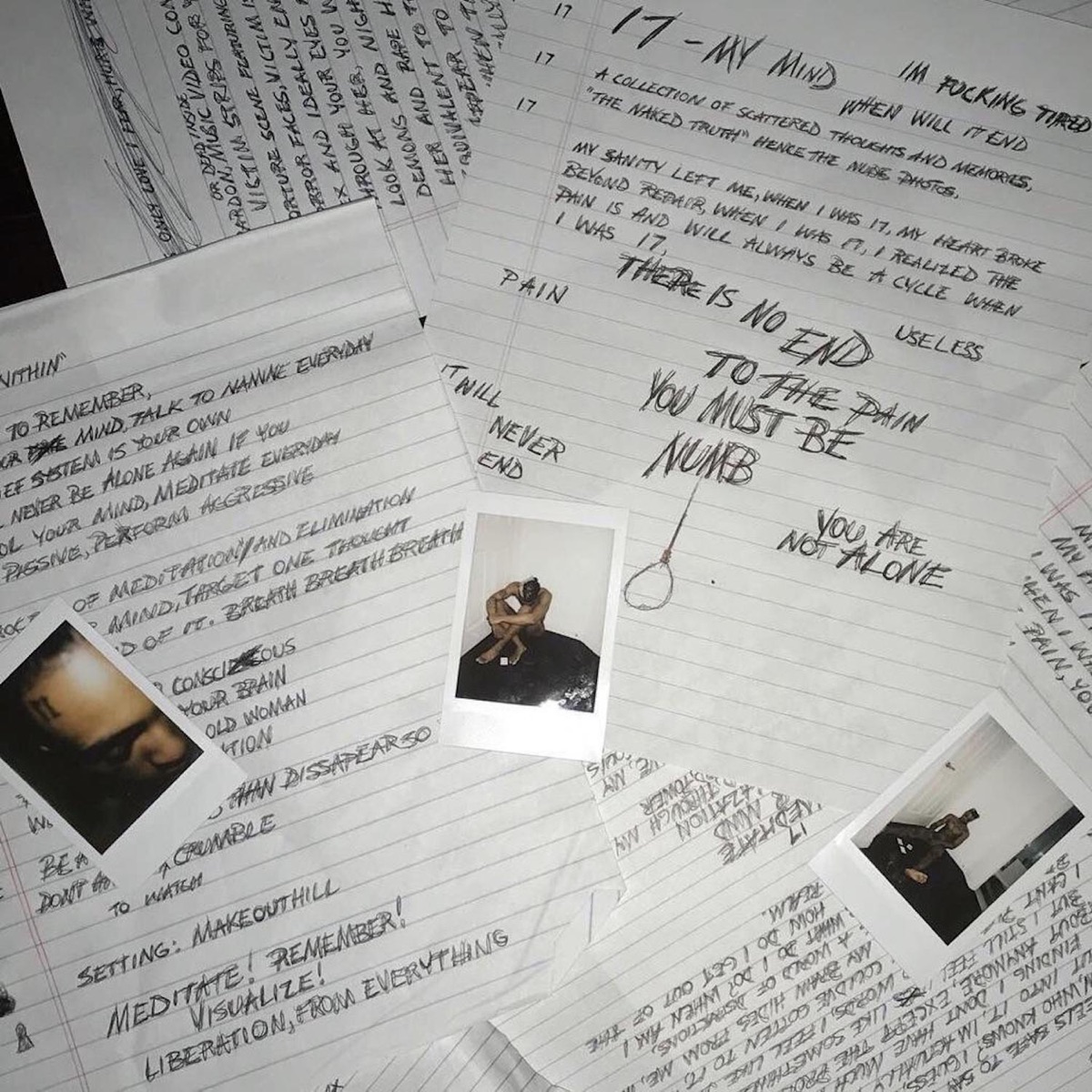 17 by XXXTENTACION album cover