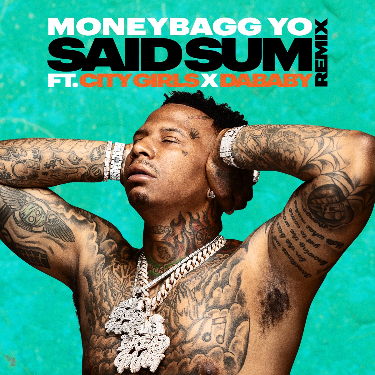 Said Sum (Remix) [feat. City Girls & DaBaby] - Single by Moneybagg Yo album cover artwork