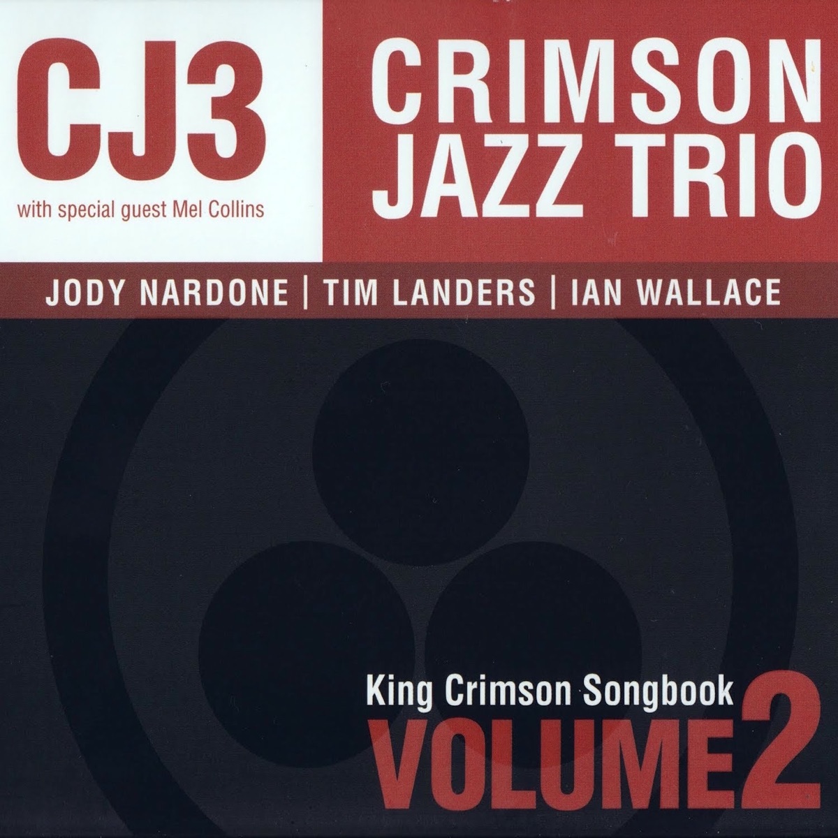 King Crimson Songbook, Vol. 2 (feat. Ian Wallace, Jody Nardone & Tim Landers) by Crimson Jazz Trio album cover