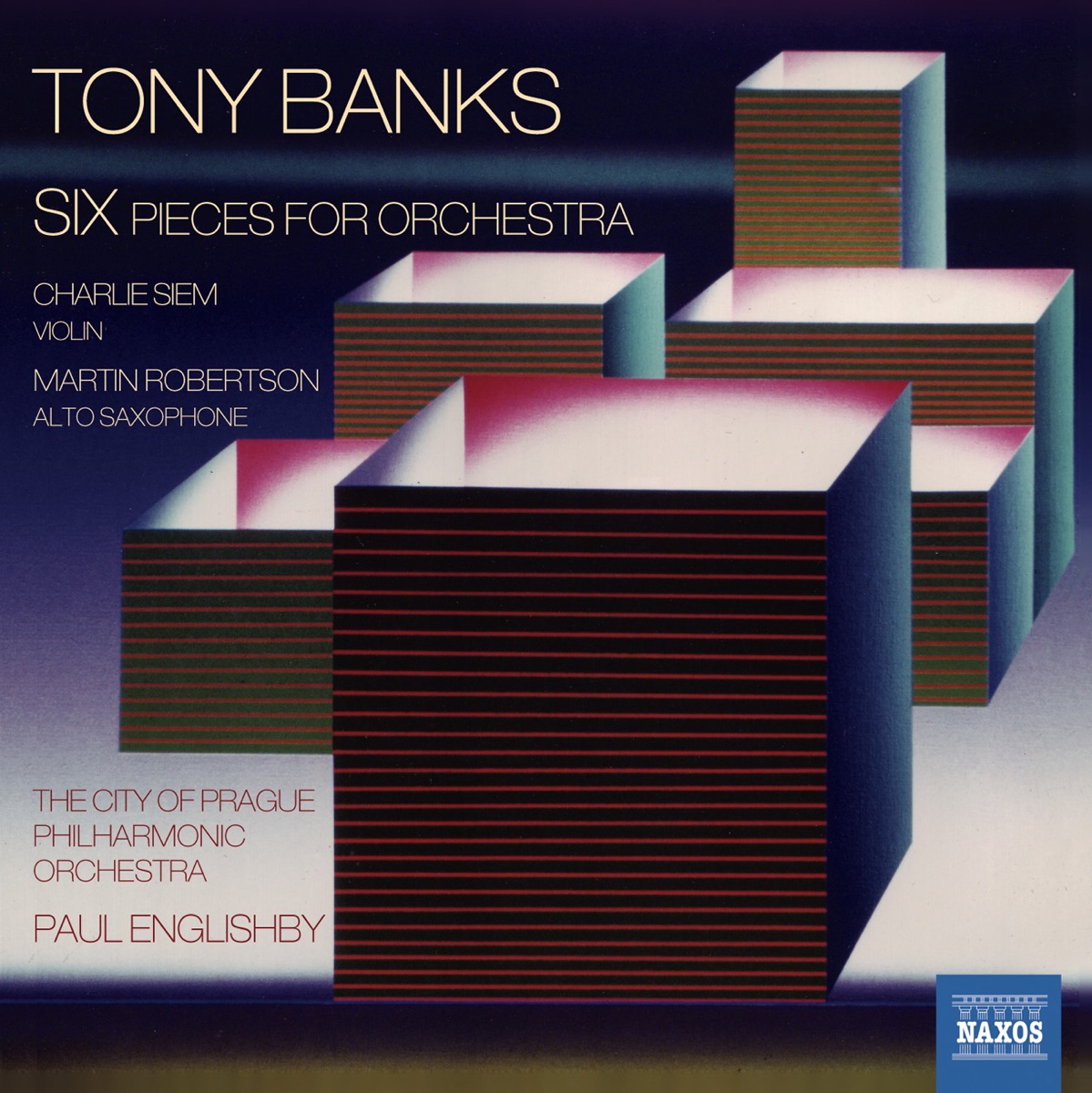 Banks: SIX Pieces for Orchestra by Paul Englishby, Martin Robertson, Charlie Siem & The City of Prague Philharmonic Orchestra album cover