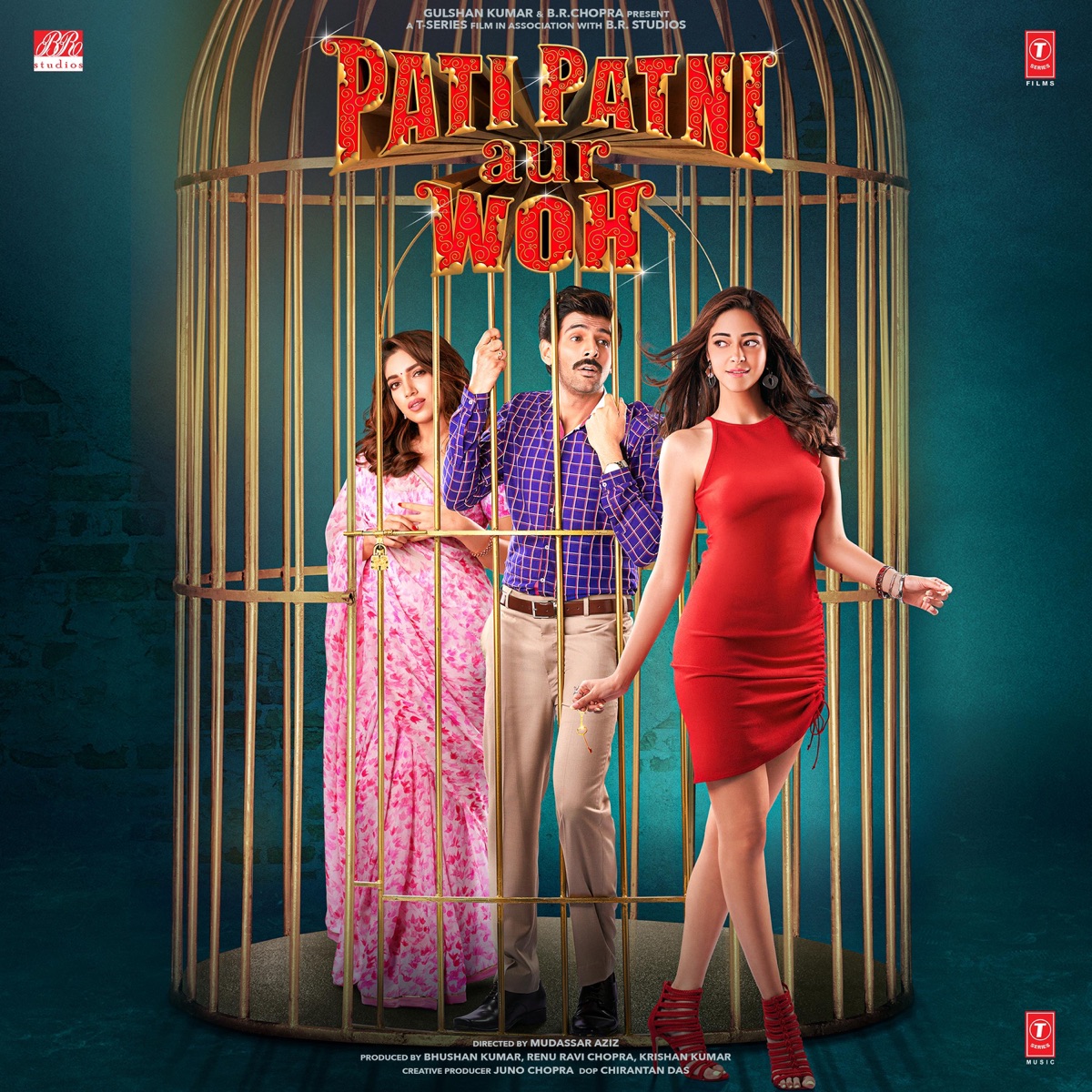 Pati Patni Aur Woh (Original Motion Picture Soundtrack) by Tony Kakkar, Tanishk Bagchi, Anand-Milind, Sachet-Parampara, Rochak Kohli & Lijo George-Dj Chetas album cover