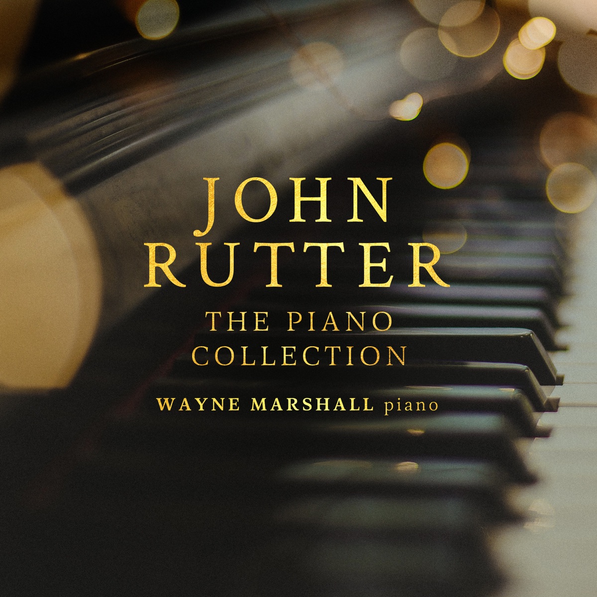 Rutter: The Piano Collection by Wayne Marshall album cover