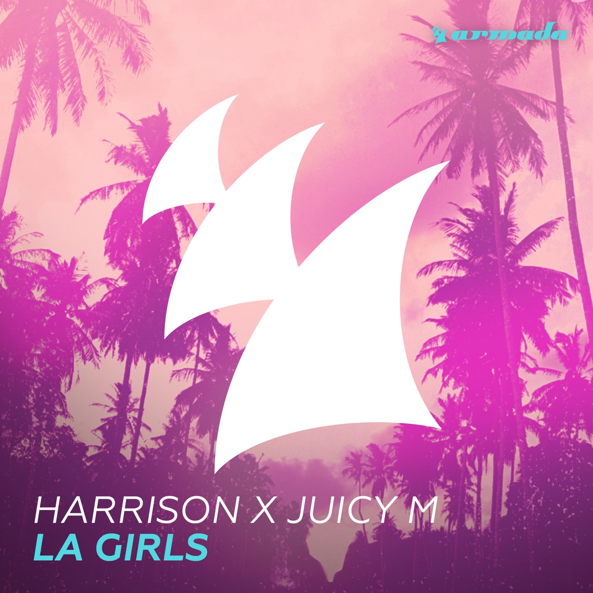 La Girls - Single by Harrison & Juicy M. album cover