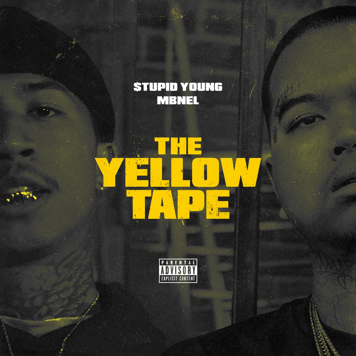 The Yellow Tape - EP by $tupid Young & Mbnel album cover