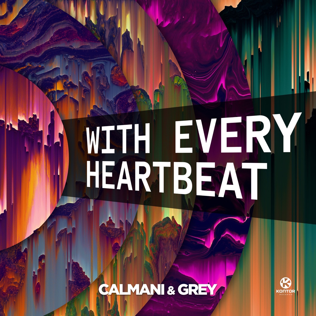 With Every Heartbeat - Single by Calmani & Grey album cover