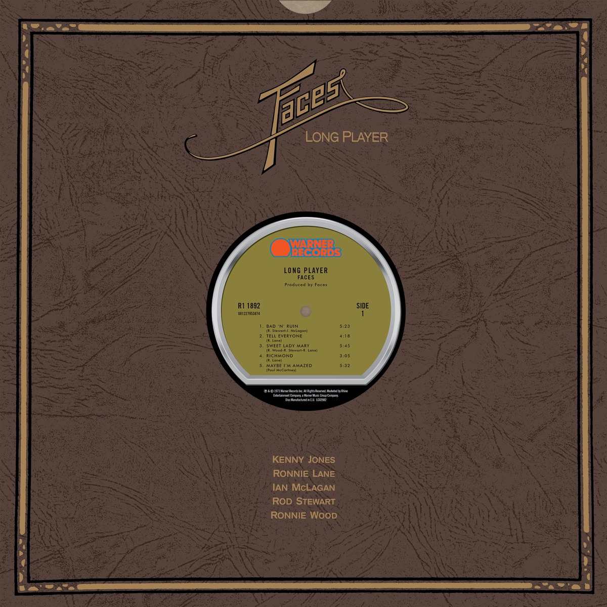Long Player by Faces album cover