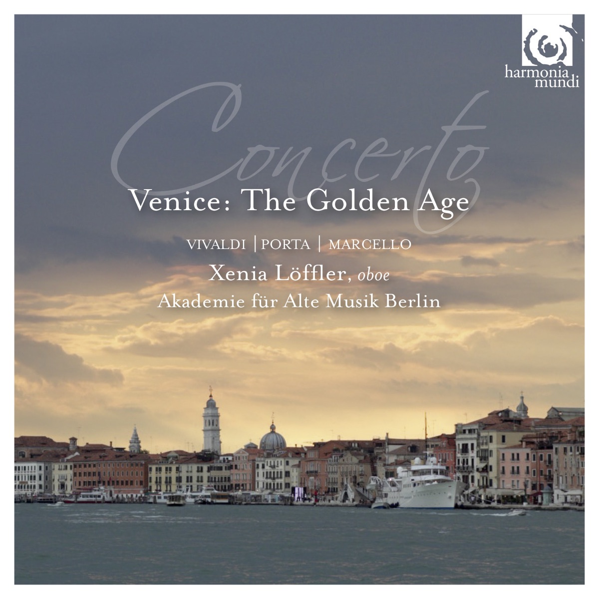Concerto, Venice: The Golden Age by Xenia Löffler, Georg Kallweit & Akademie für Alte Musik Berlin album cover