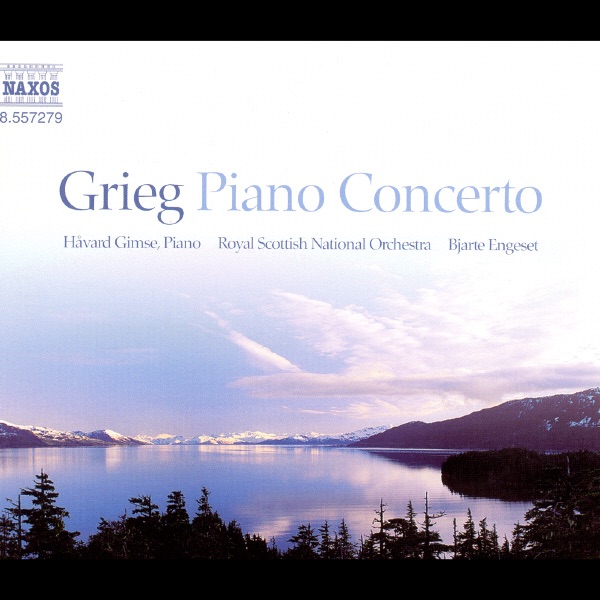 Grieg: Piano Concerto by Bjarte Engeset, Håvard Gimse & Royal Scottish National Orchestra album cover