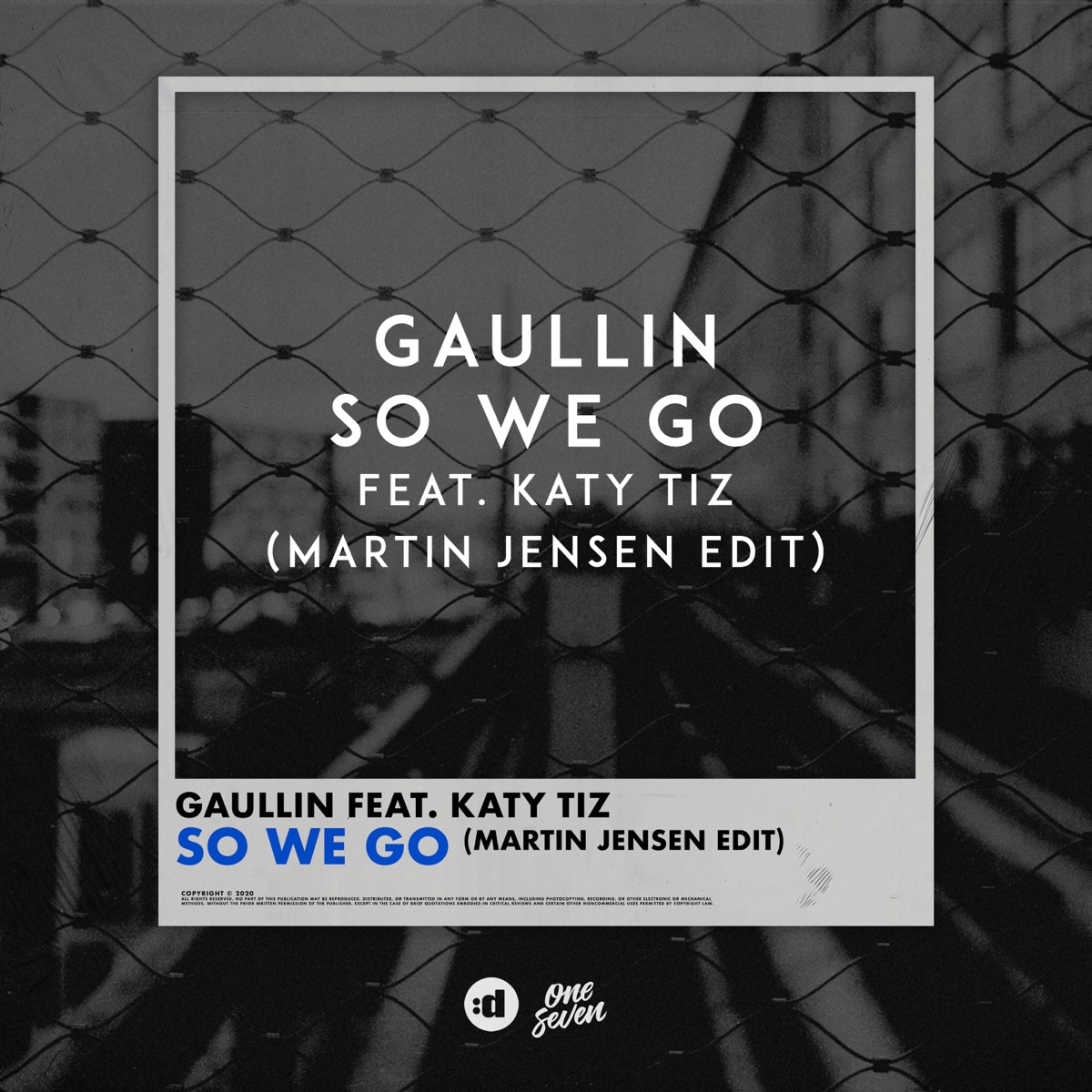 So We Go (feat. Katy Tiz) [Martin Jensen Edit] - Single by Gaullin album cover