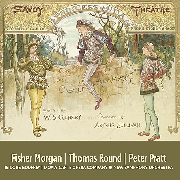 Gilbert & Sullivan: Princess Ida by The New Symphony Orchestra, Isidore Godfrey, Fisher Morgan, Thomas Round, Peter Pratt & The D'Oyly Carte Opera Company album cover