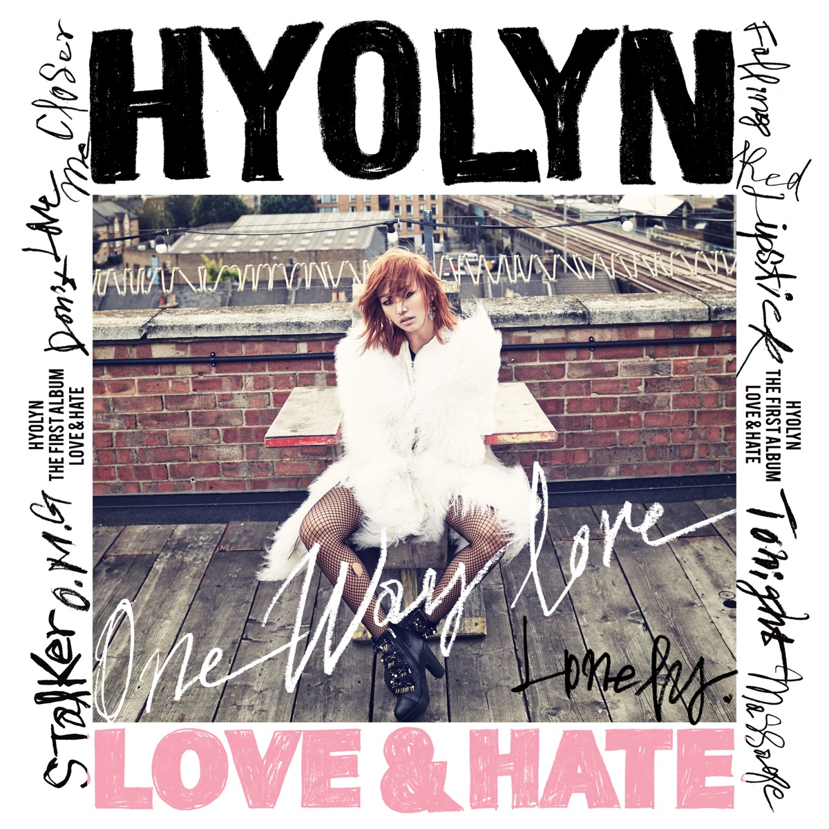 Love & Hate by HYOLYN album cover