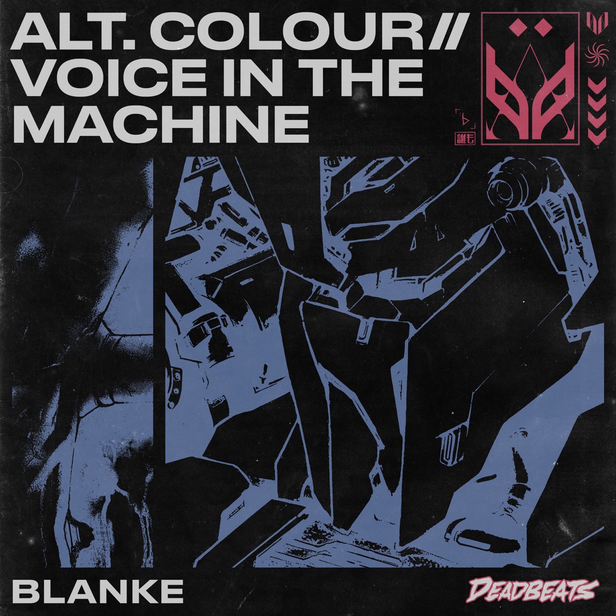 ALT.COLOUR / VOICE IN THE MACHINE - Single by Blanke album cover
