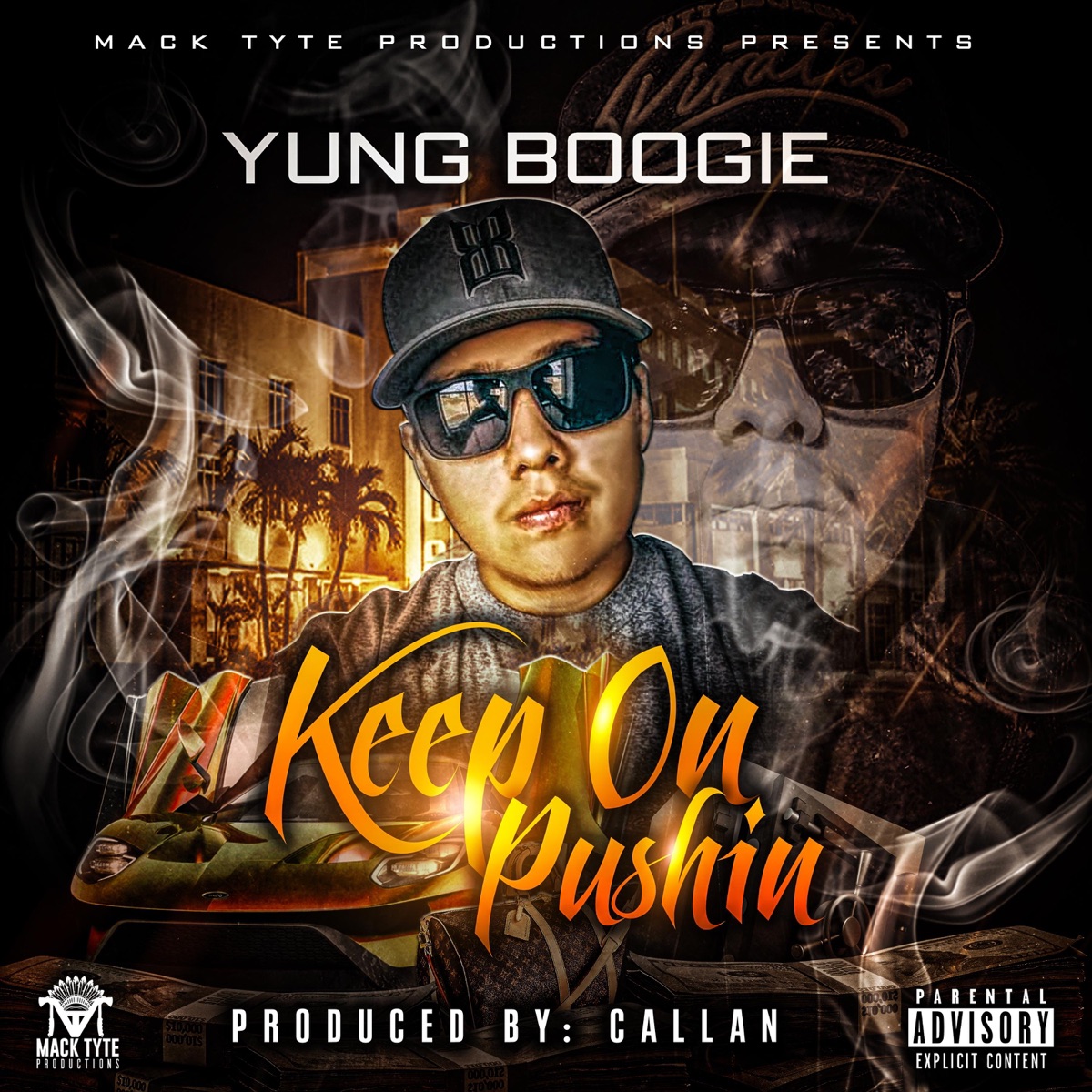 Keep On Pushin' - Single by Yung Boogie album cover