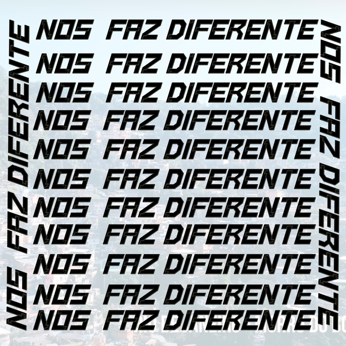 Nos Faz Diferente - Single by DJ JUNINHO DO BOREL, Arthu, mc dk do borel & mc dricah album cover