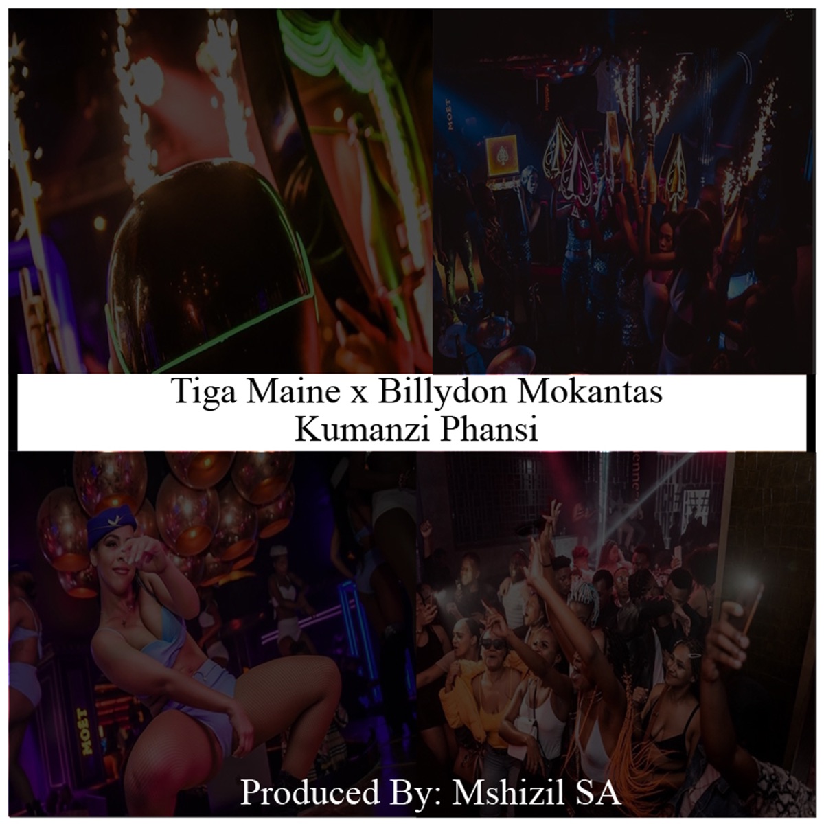 Kumanzi Phansi (Remastered) - Single by Tiga Maine & Billydon Mokantas album cover