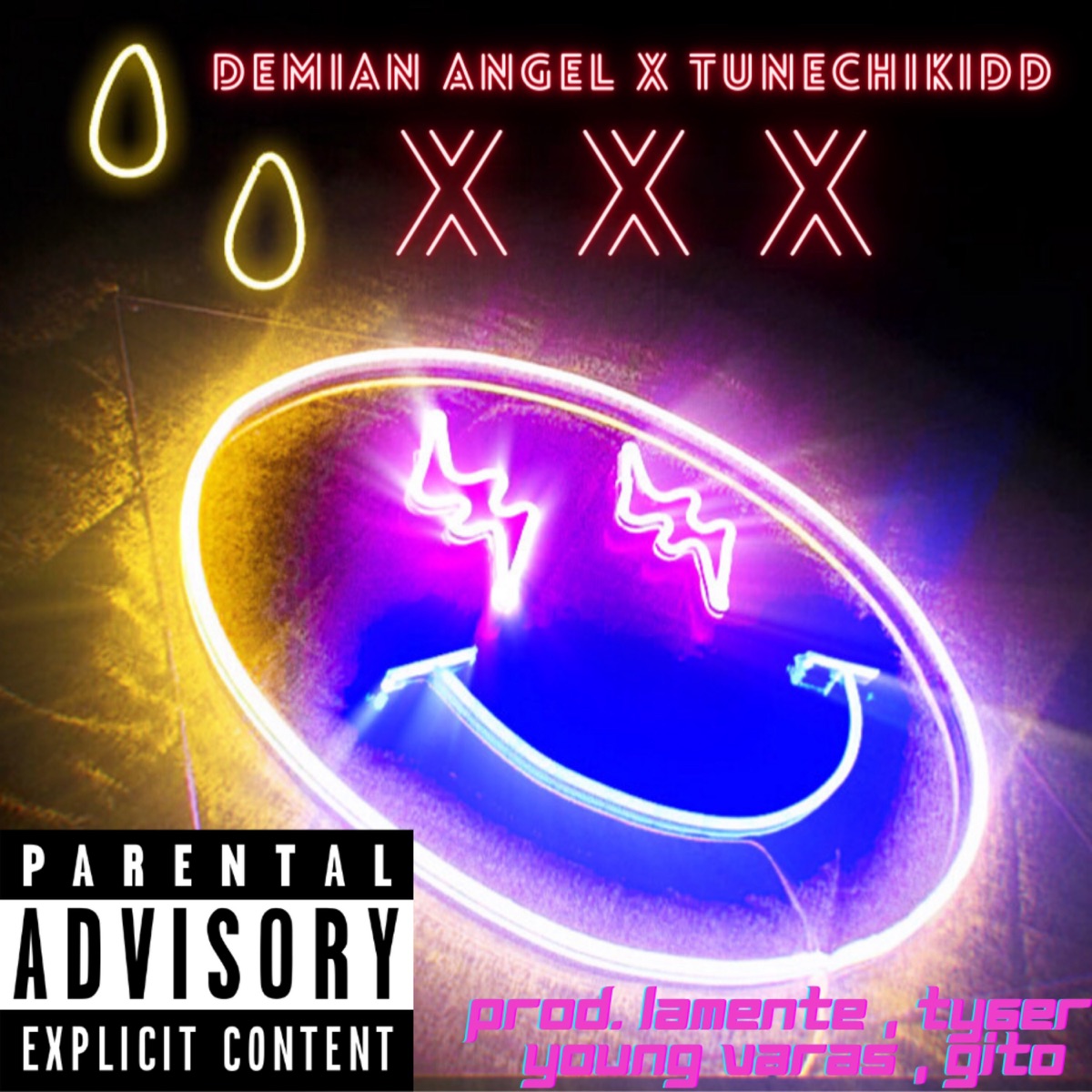 XXX (Remasterizado) - Single by Demian Angel & Tunechikidd album cover