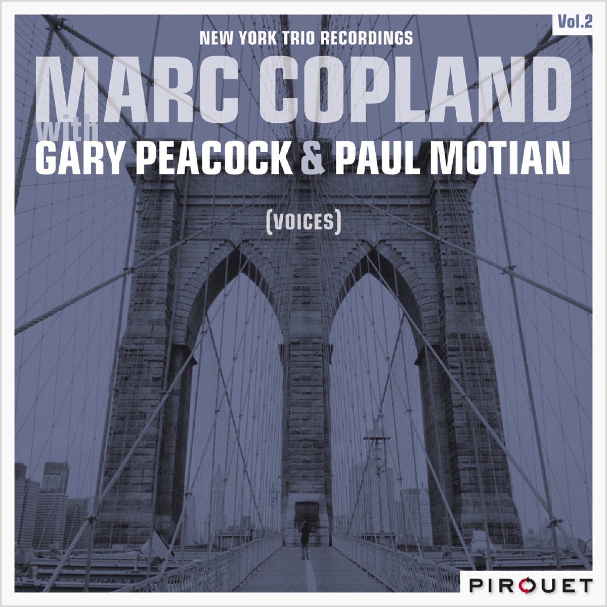Voices - New York Trio Recordings, Vol. 2 by Marc Copland, Gary Peacock & Paul Motian album cover