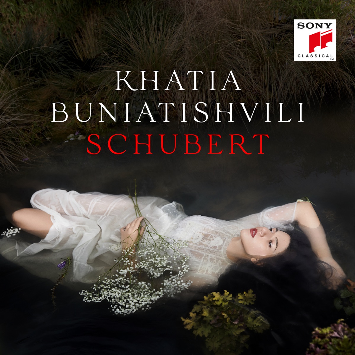 Schubert by Khatia Buniatishvili album cover