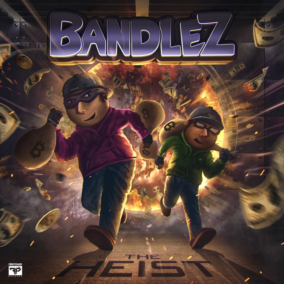 The Heist - EP by Bandlez album cover