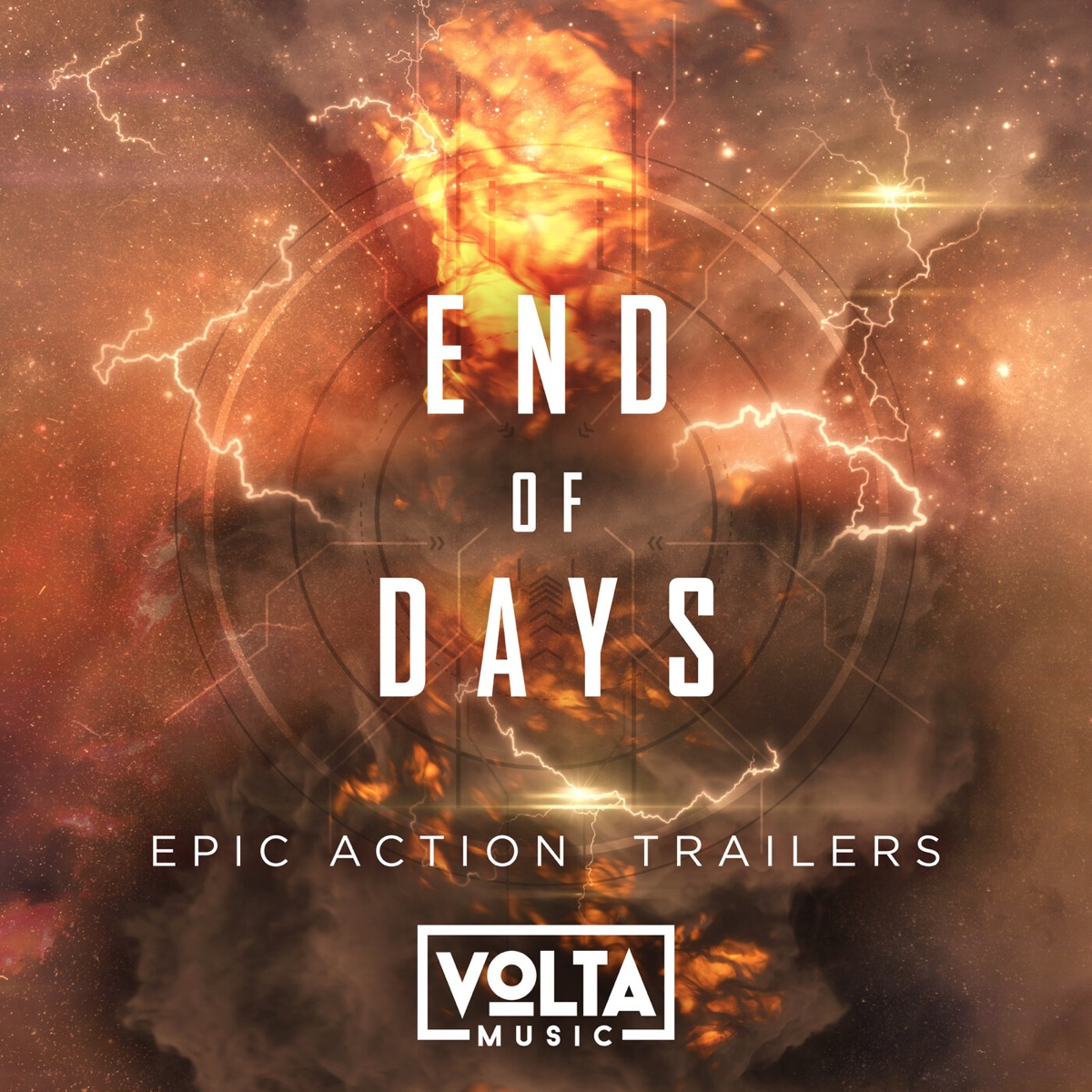 Volta Music: End of Days by Enrico Cacace & Lorenzo Castellarin album cover