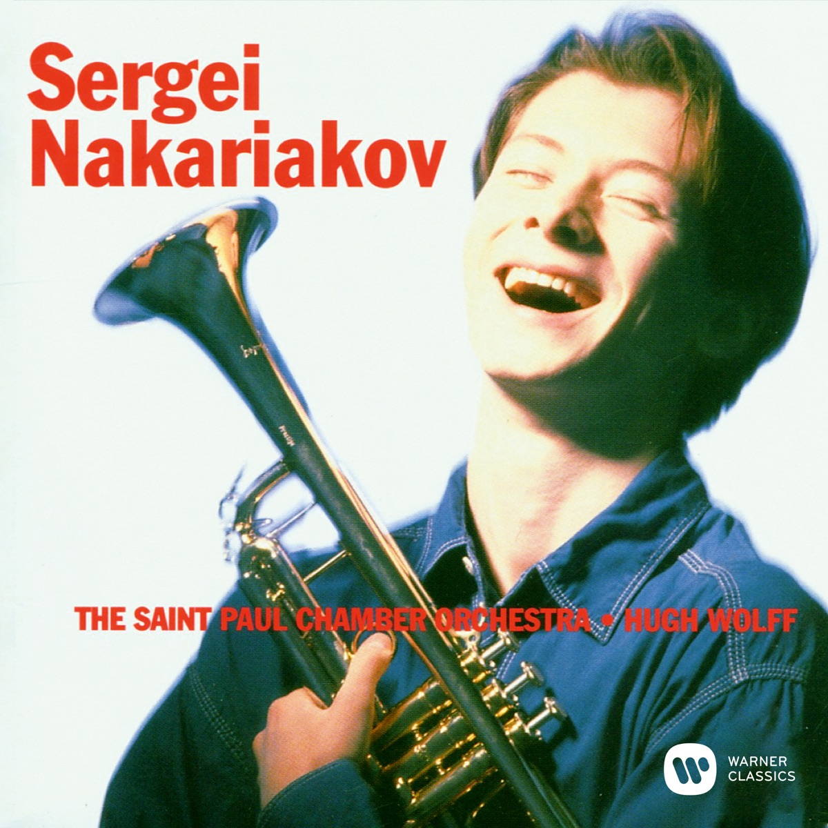 Vivaldi, Telemann & Marcello: Baroque Trumpet Concertos by Hugh Wolff, The Saint Paul Chamber Orchestra & Sergei Nakariakov album cover