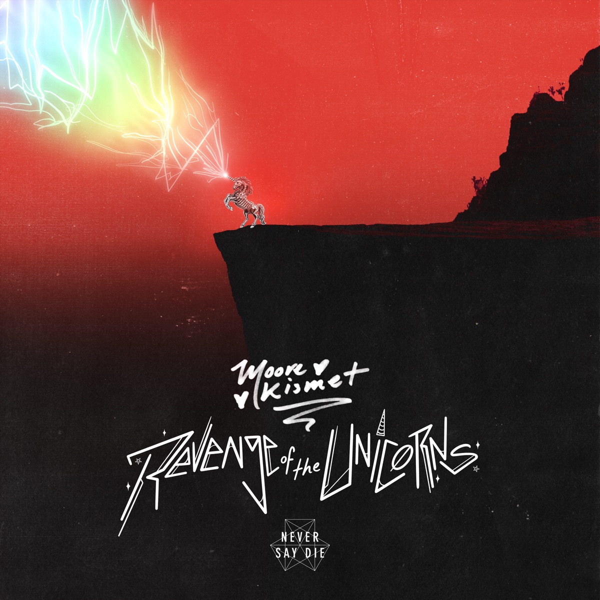 Revenge of the Unicorns - EP by Moore Kismet album cover